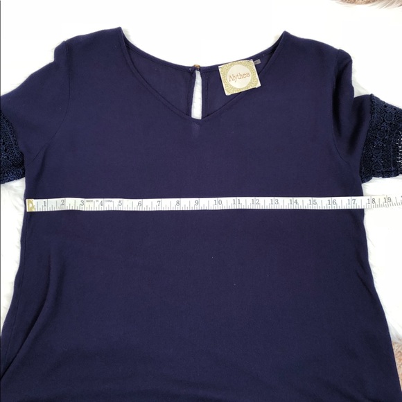 Alythea blue bell sleeved blouse - Picture 6 of 8